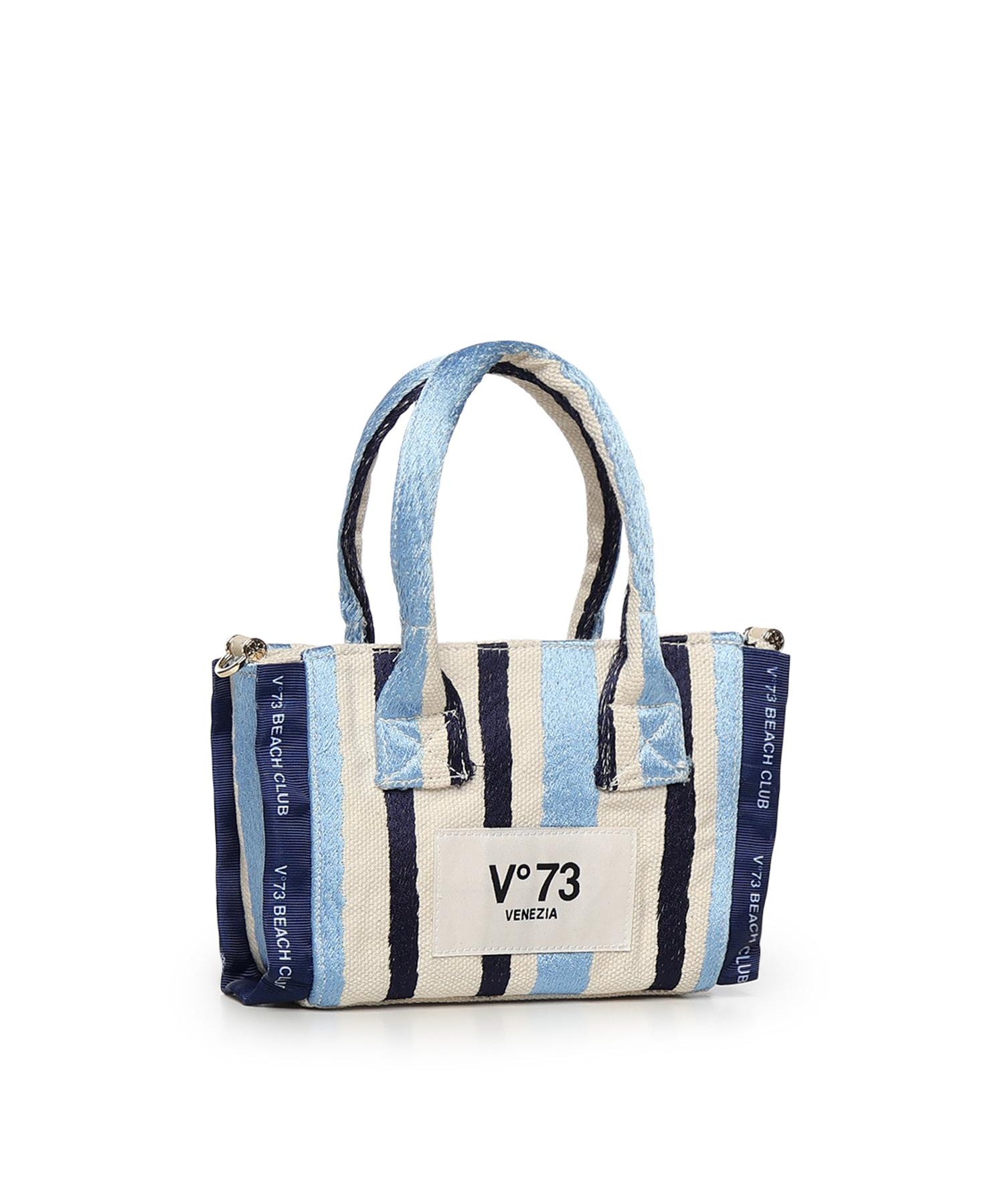 Mini bag con logo 73BS9MV03R ILENEAZZURRO/MULTICOLOR V° 73 