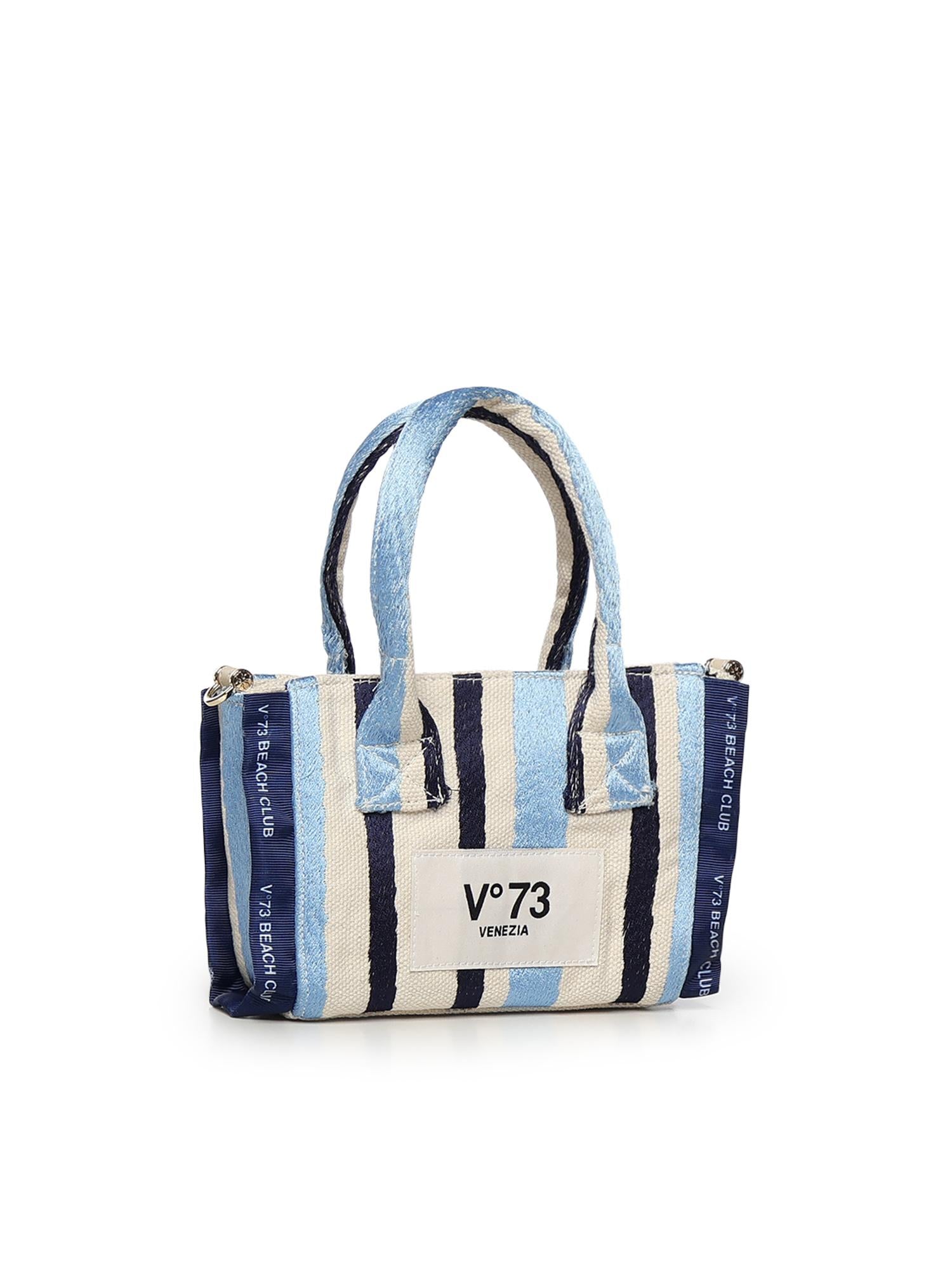 Mini bag con logo 73BS9MV03R ILENEAZZURRO/MULTICOLOR V° 73 