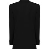 Giacca smoking in grain de poudre 828008 Y7E631000 SAINT LAURENT 