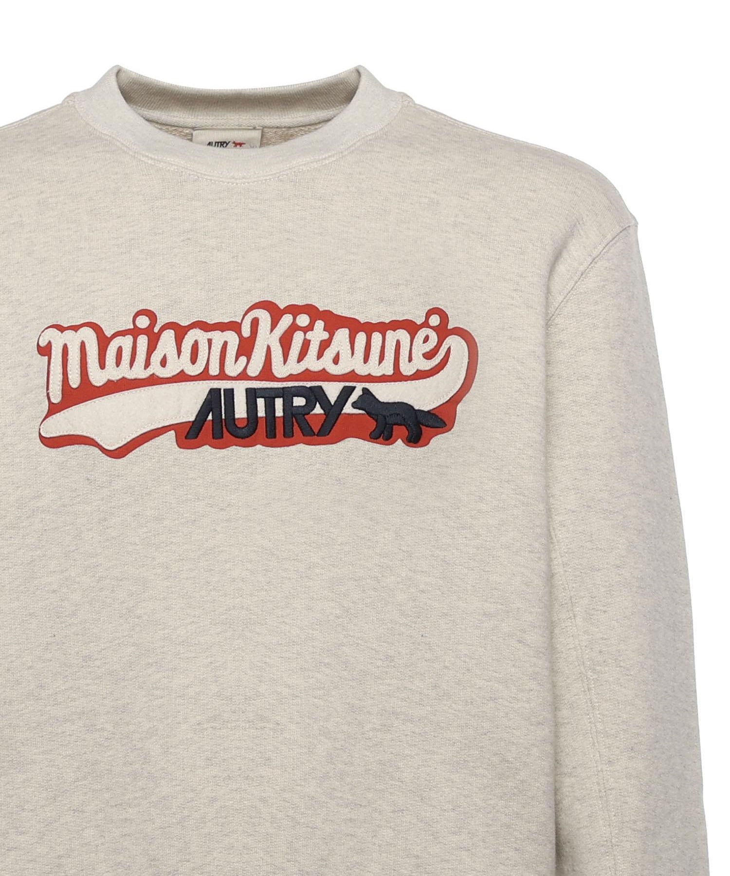 Felpa Maison Kitsuné x Autry<BR/> SWPX MK1M AUTRY 