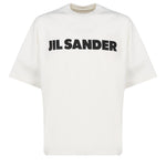 T-shirt in jersey di cotone con logo J21GC0001 J45148102 JIL SANDER 