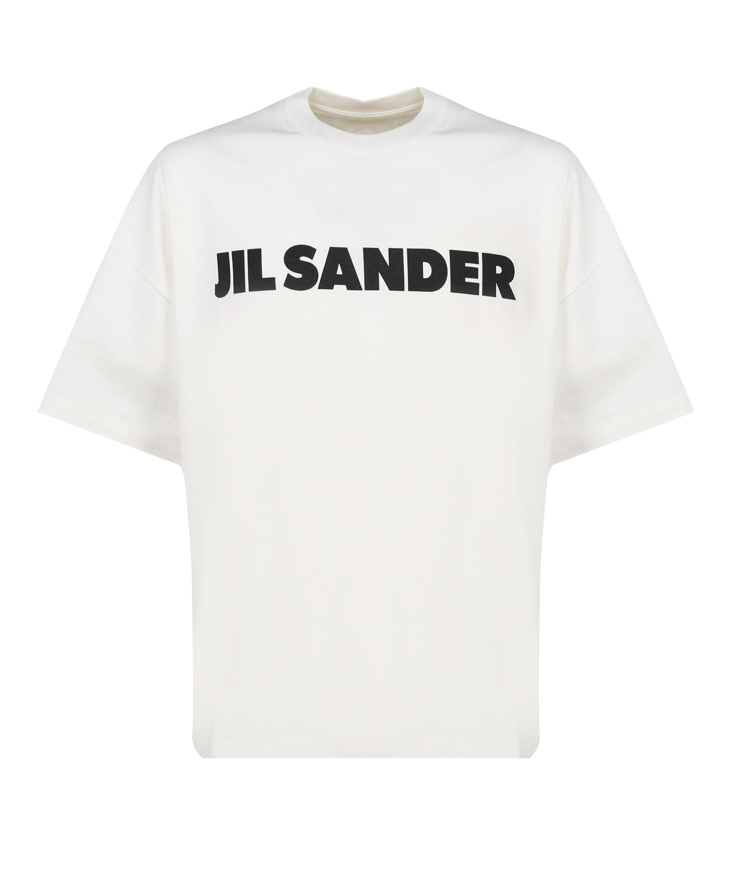 T-shirt in jersey di cotone con logo J21GC0001 J45148102 JIL SANDER 