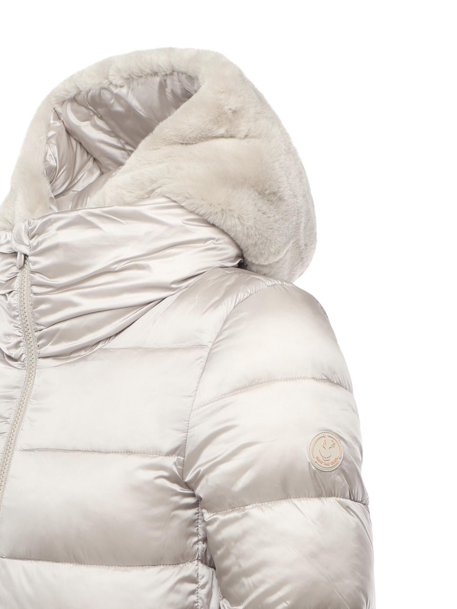 Cappotto Jade con collo alto<BR/> D40280W JADE2140019 SAVE THE DUCK 