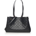 Borsa shopping GG Emblem in pelle media 815214 AAFDV1000 GUCCI 