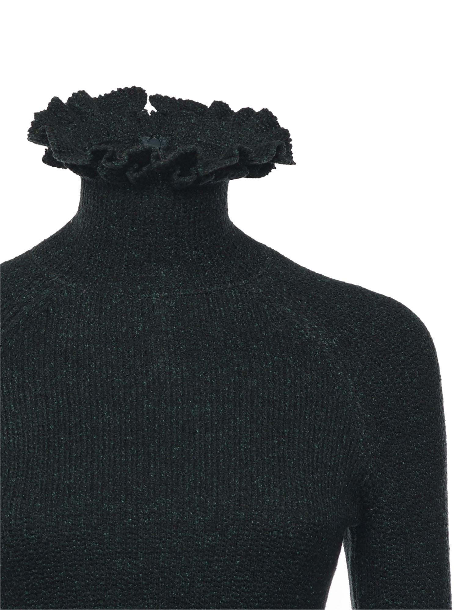 Dolcevita con volant<BR/> AA9H1310K096B 661 ALAIA 