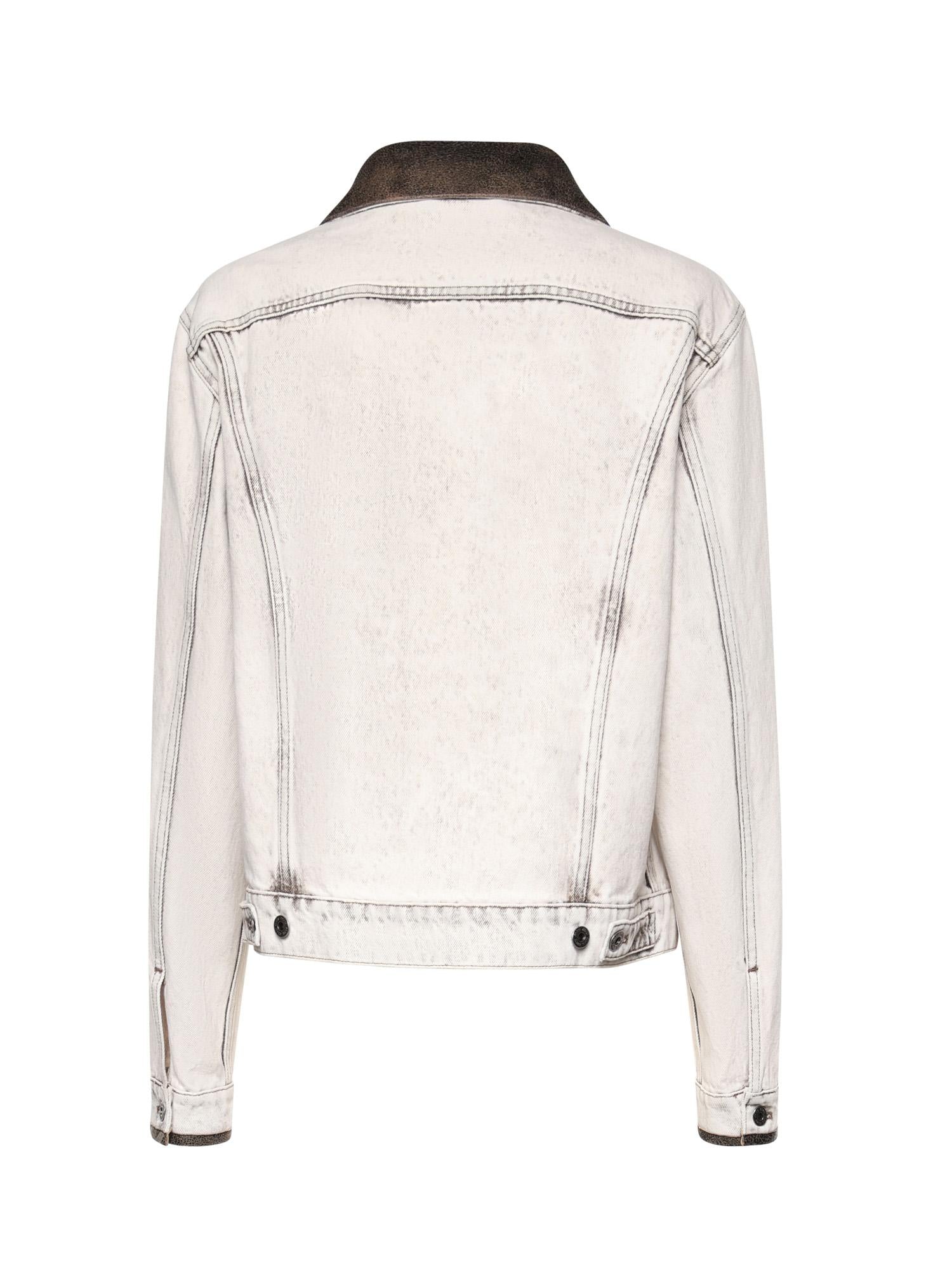 Blouson in denim GWB273 183TF0009 MIU MIU 