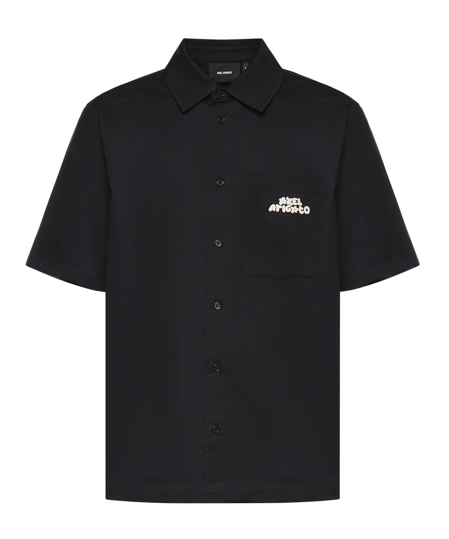 Camicia Drew con logo A3980001 BLACK AXEL ARIGATO 