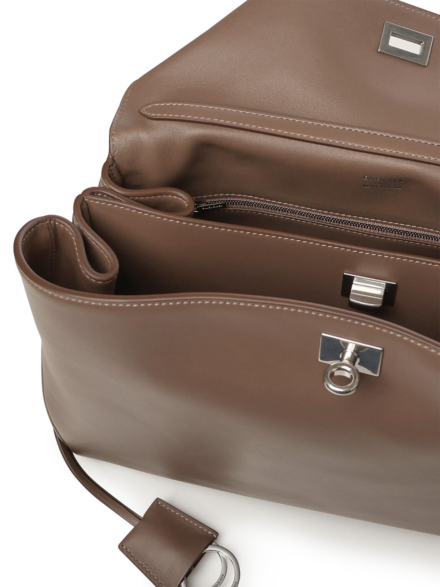 Borsa Rodeo media in pelle di vitello 789772 2AA4U2909 BALENCIAGA 