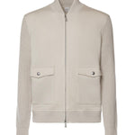 Bomber in cotone e lino M75GBTM32TES0M200 02-01 ELEVENTY 