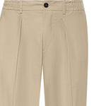 Pantaloni Dominique in cotone stretch DOMINIQUE STSCNOCCIOLA BE ABLE 