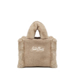 Mini bag Vanity shearling rib in misto lana VAMI022 00295I MC2 SAINT BARTH 