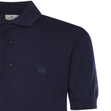 Polo in cotone con logo MRKF0004 AQ408B0065 ETRO 