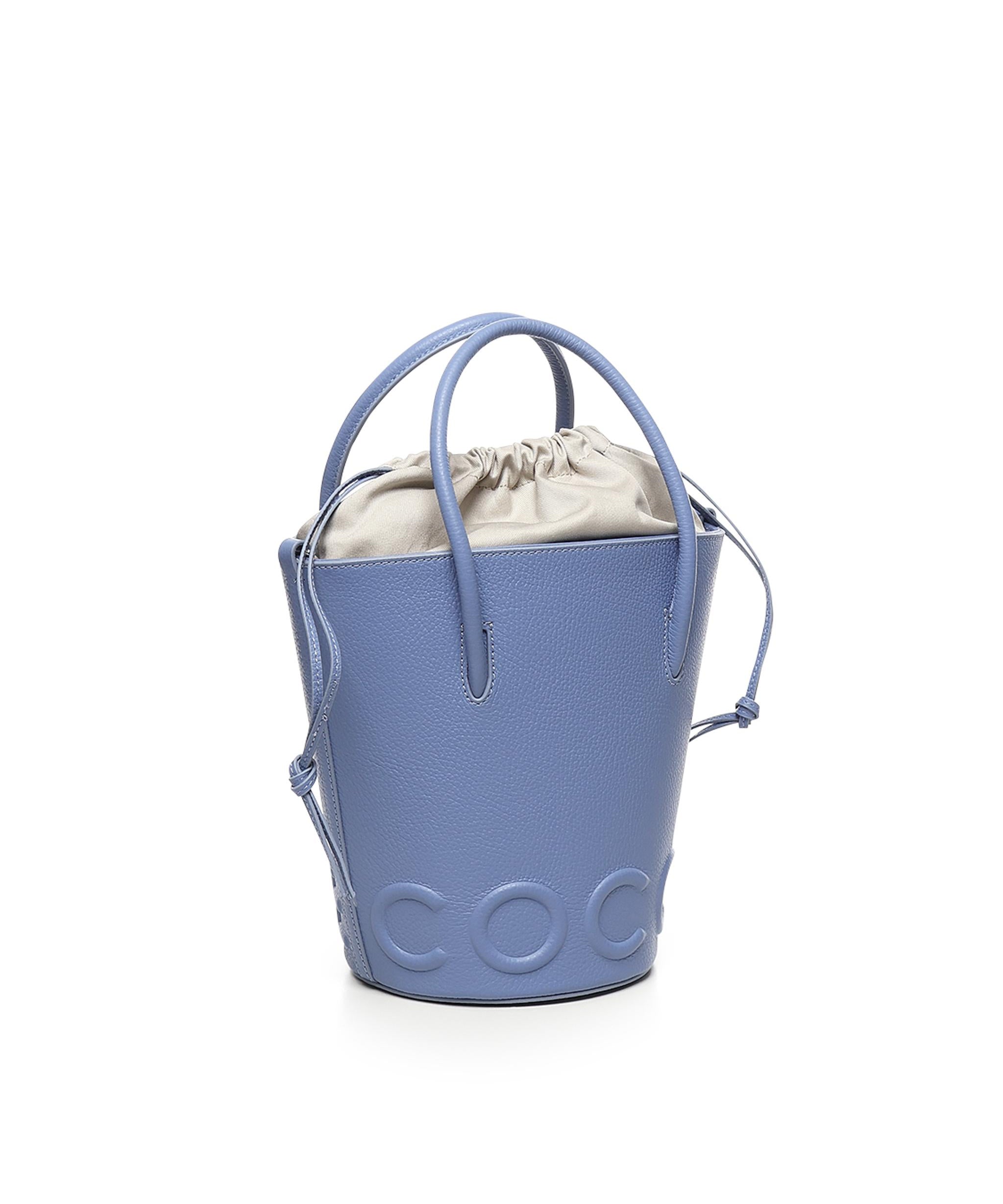 Secchiello Myrtha in pelle con grana<BR/> E1QBB230101 B36 COCCINELLE 