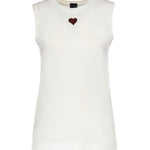 Tank top in jersey di cotone 105741 A326Z05 PINKO 