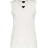 Tank top in jersey di cotone 105741 A326Z05 PINKO 