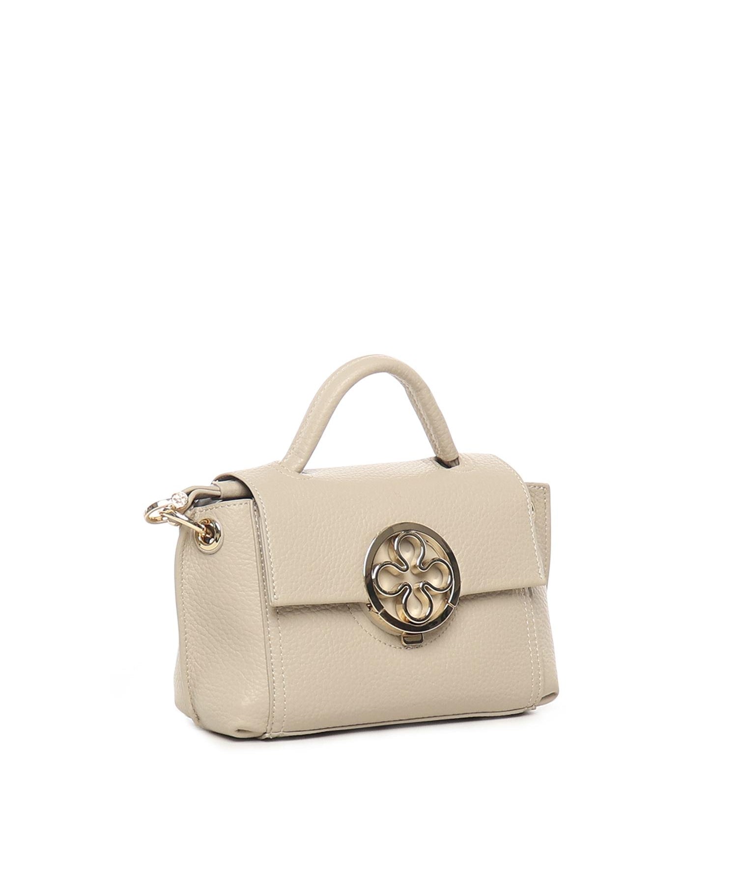 Borsa a mano Federica V small<BR/> 73BS9ER02 FEDERICA VECRU V° 73 