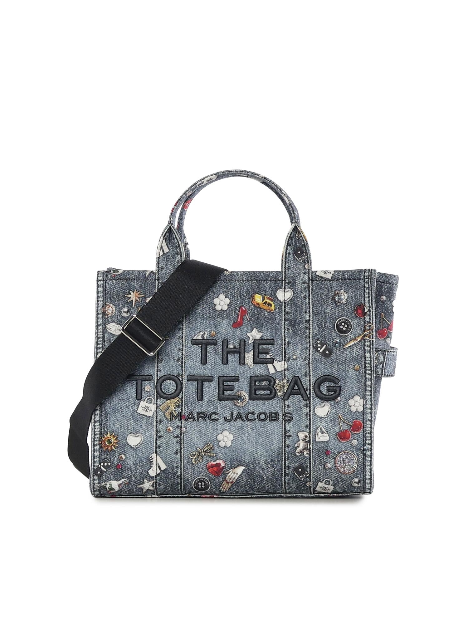 Borsa The Medium Tote con logo 2R5HTT018H02 454 MARC JACOBS 