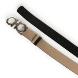 Cintura Gancini in pelle 23A564 615282415 FERRAGAMO 