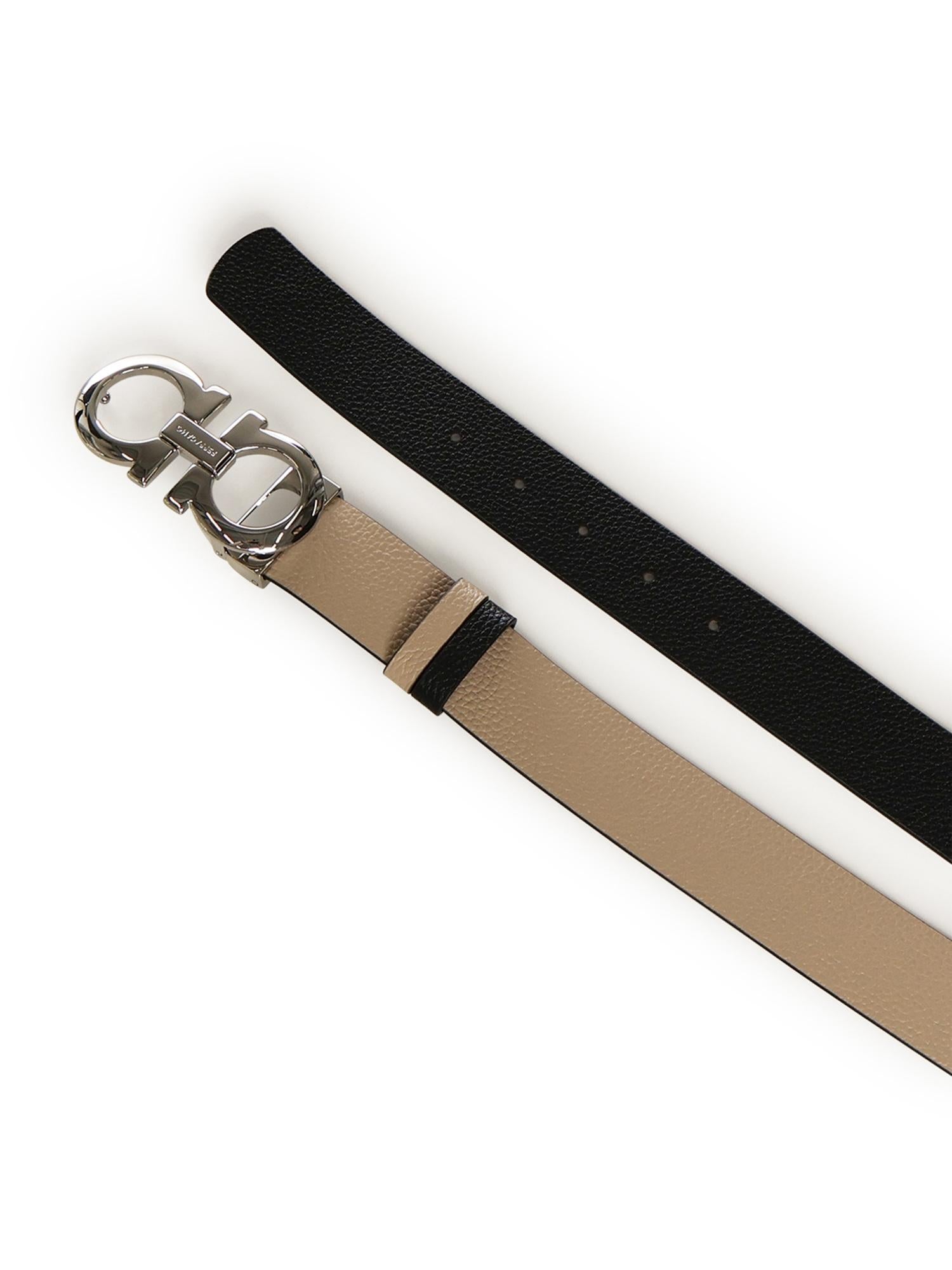 Cintura Gancini in pelle 23A564 615282415 FERRAGAMO 