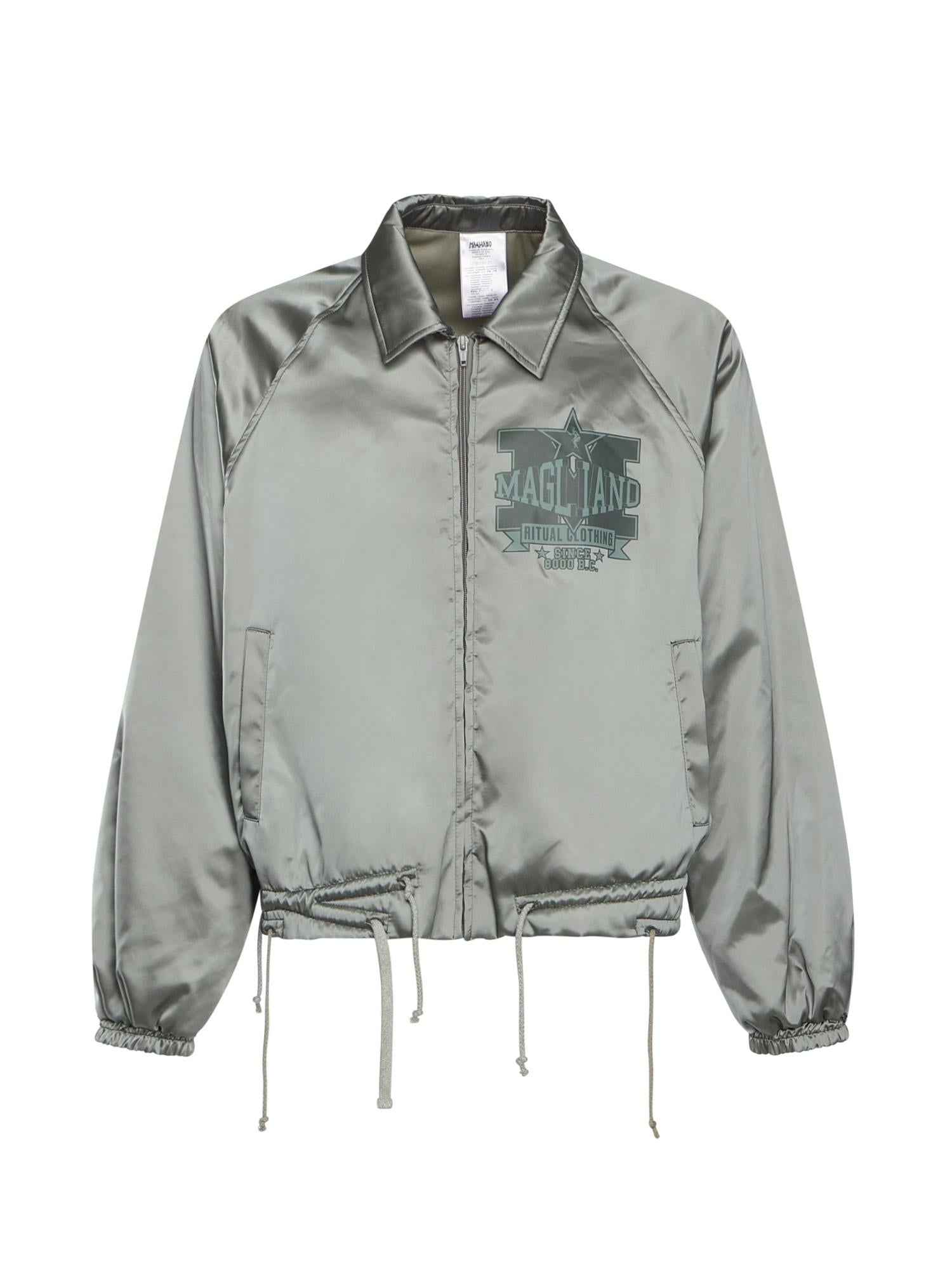 Giacca con zip e logo MGFW25JA01197 3248 MAGLIANO 