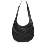 Borsa hobo in nappa motivo chevron 7W0B0S29 GHA0NO VALENTINO GARAVANI 