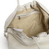 Borsa in pelle con logo BIBP9E701 AVORIO BIASIA 