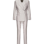 Abito decostruito doppiopetto in lana e seta<BR/> GK021T FU3H1F0372 DOLCE & GABBANA 