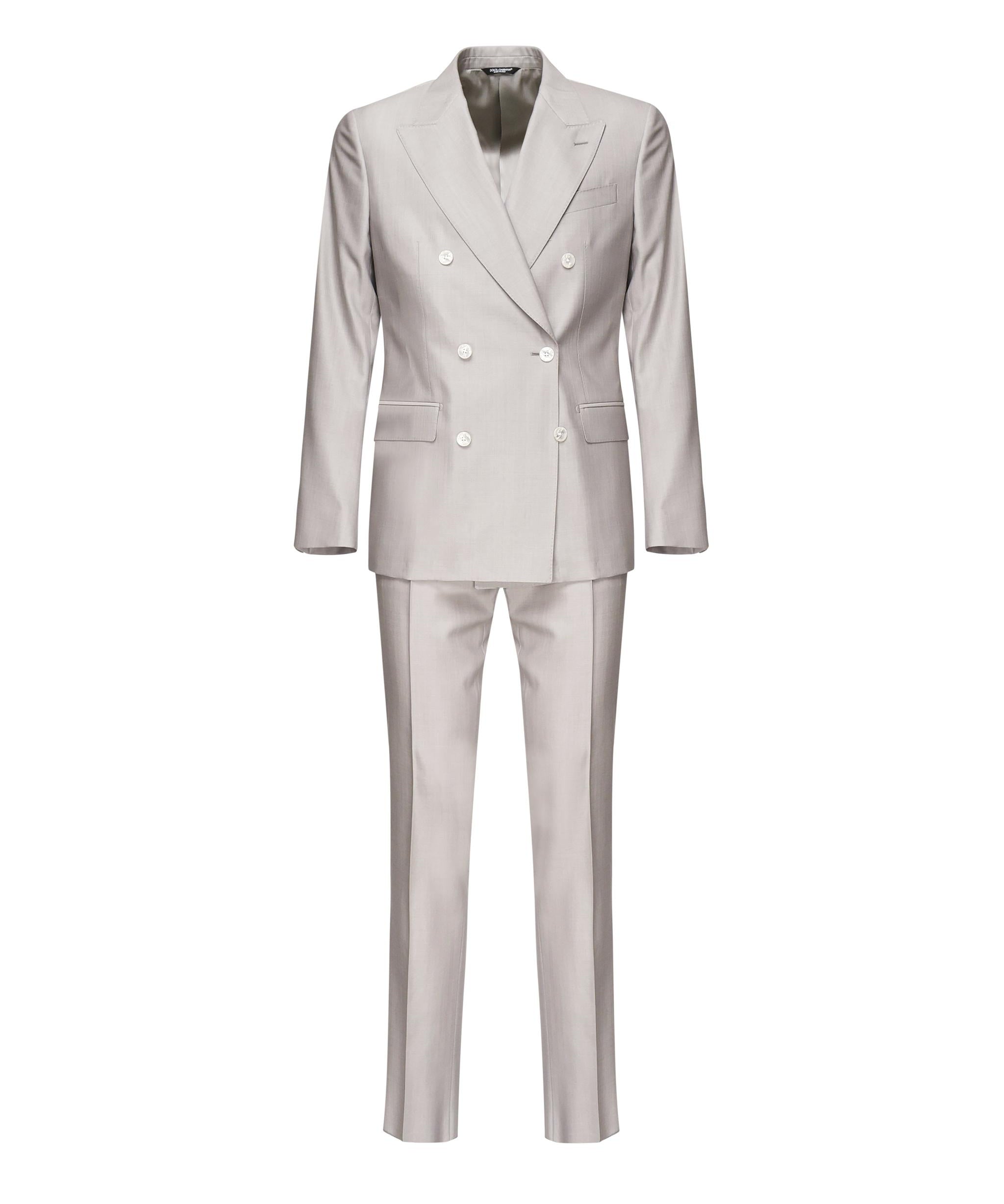 Abito decostruito doppiopetto in lana e seta<BR/> GK021T FU3H1F0372 DOLCE & GABBANA 