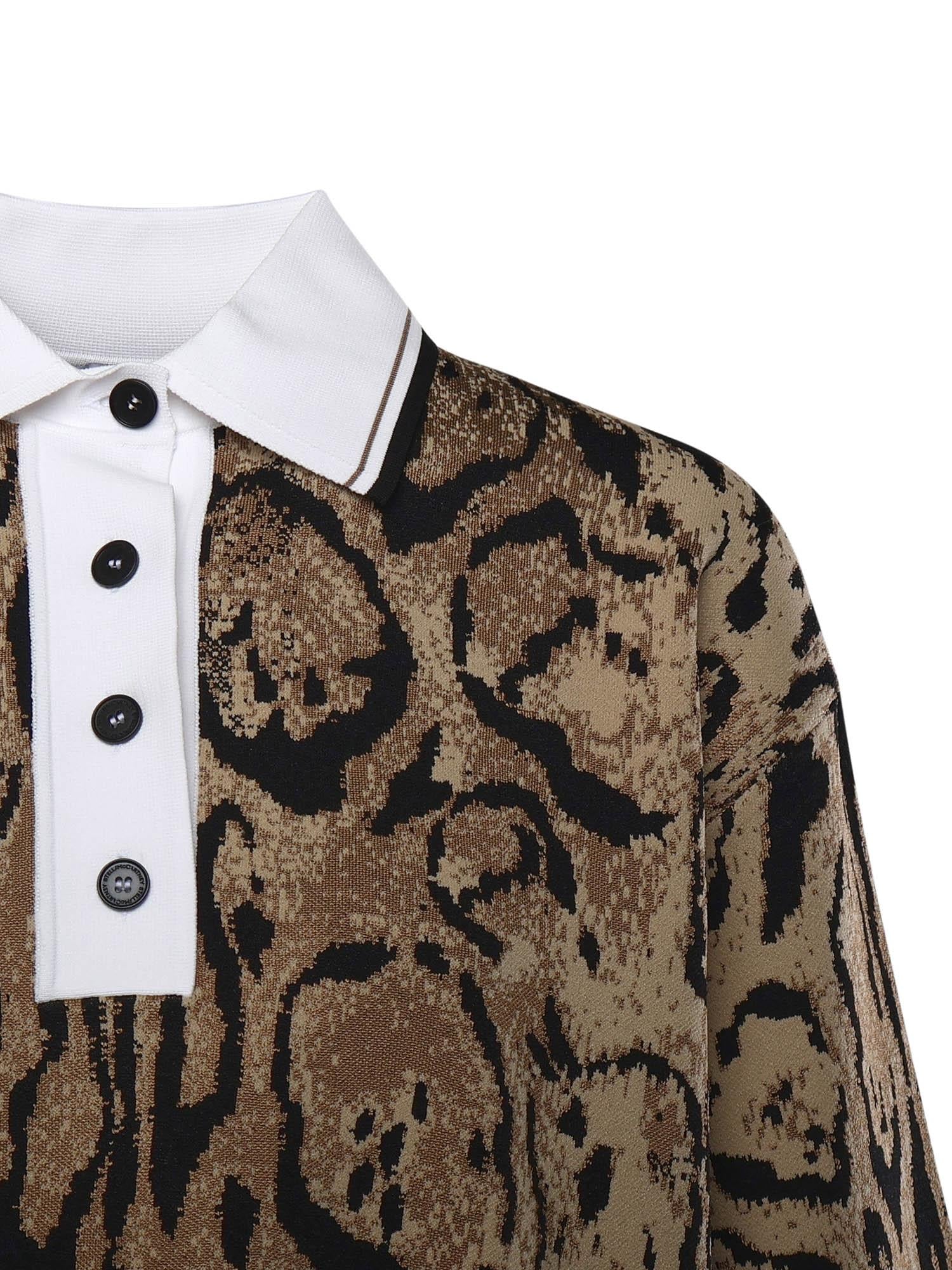 Polo Cloud Leopard 6K1162 3S26178490 STELLA McCARTNEY 