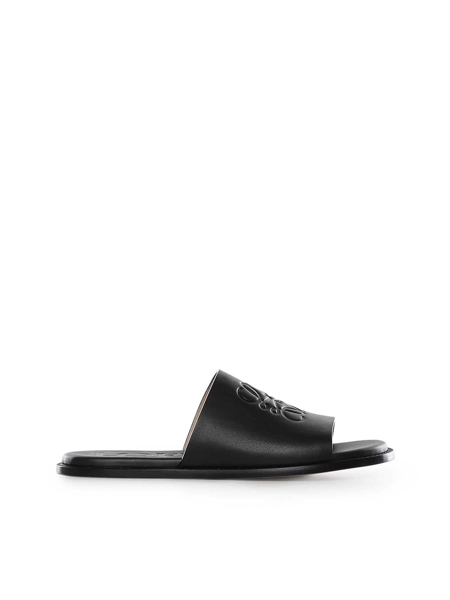 Slide Anagram Flex in pelle di vitello M616465X22 1100 LOEWE 