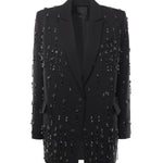 Blazer con cristalli e perle 105411 A2PNZ99 PINKO 