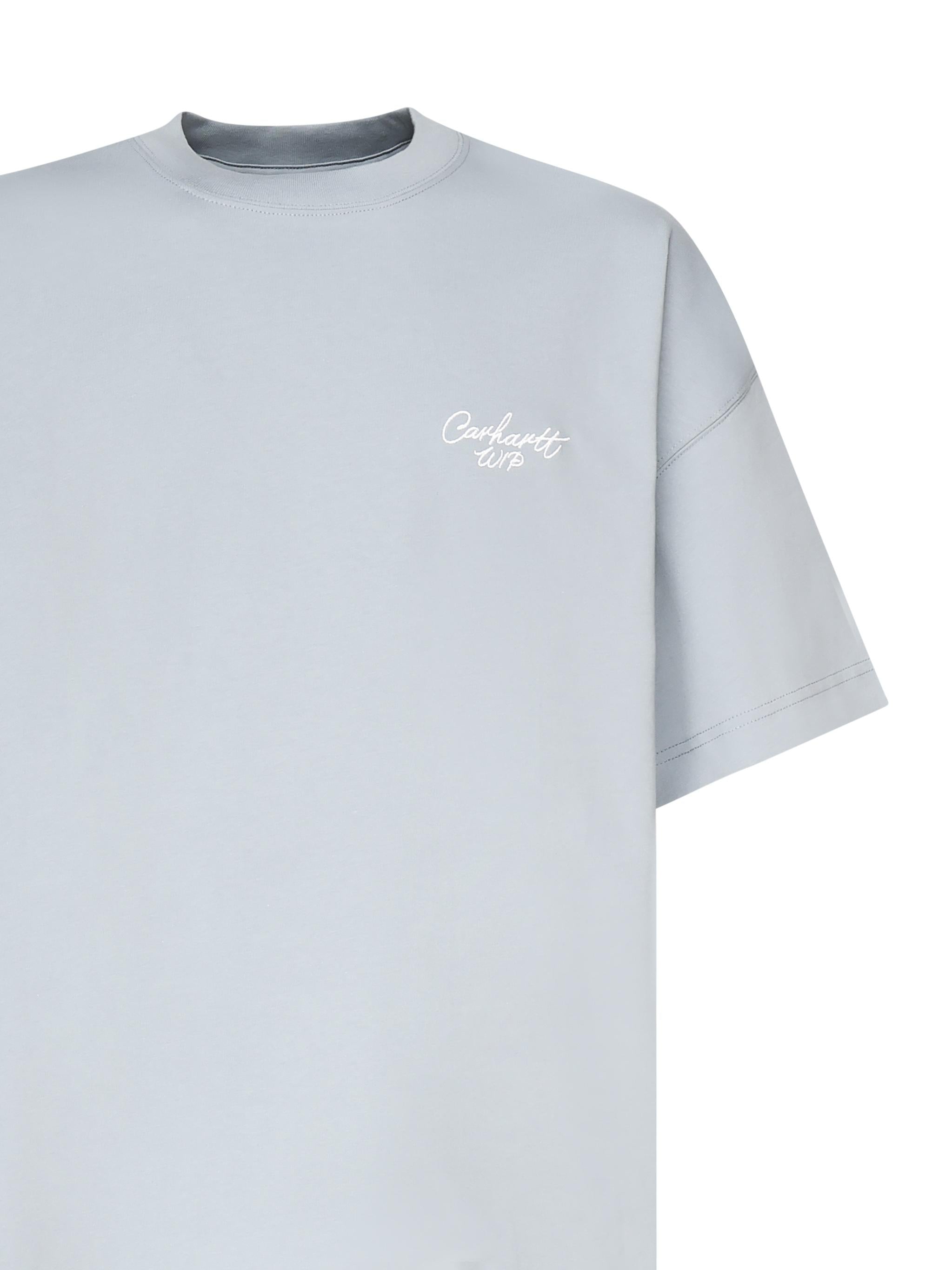 T-Shirt Signature Script I033828 0ROXX CARHARTT WIP 