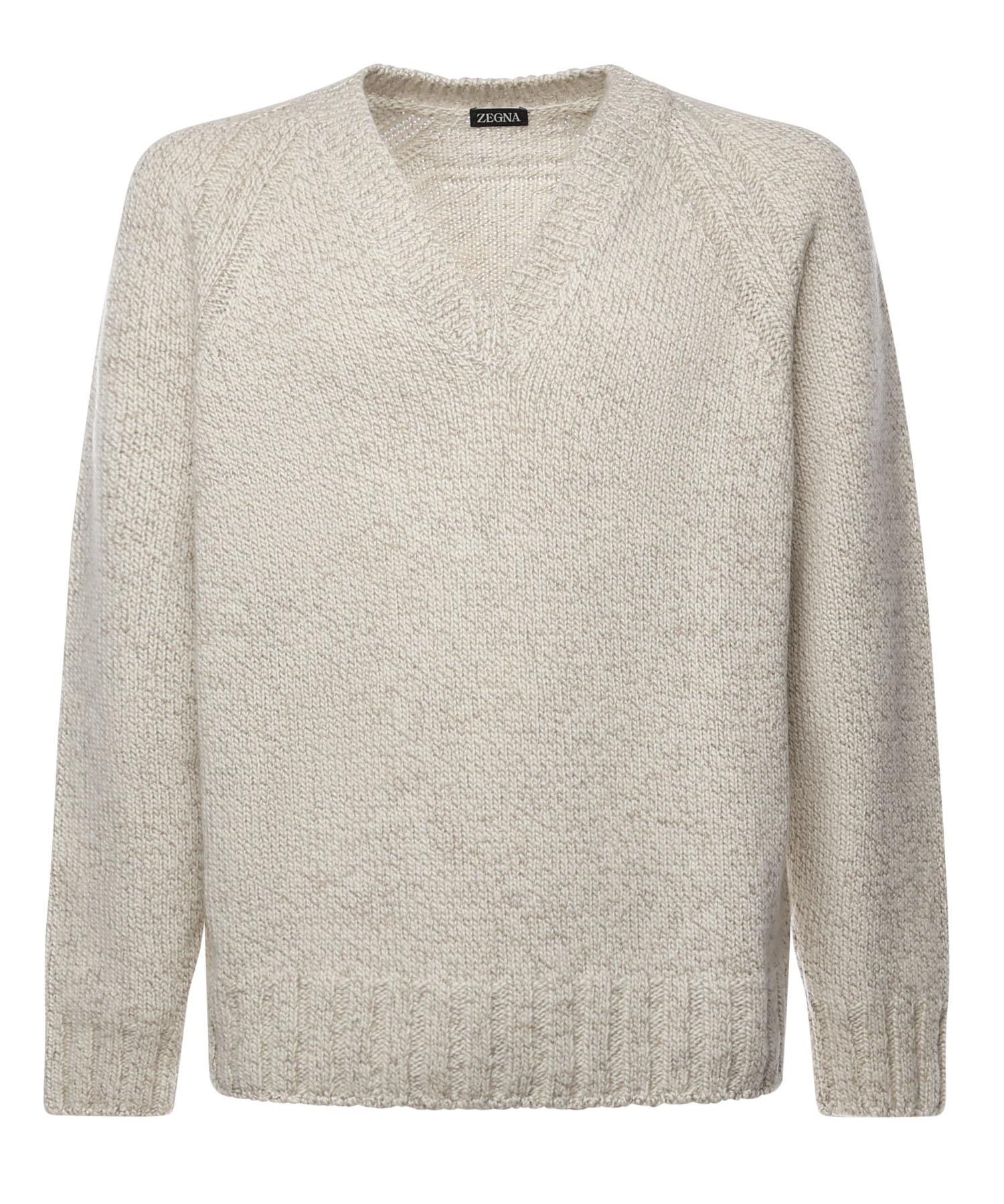 Maglia in cashmere e lana UGB30A2 300900 ZEGNA 