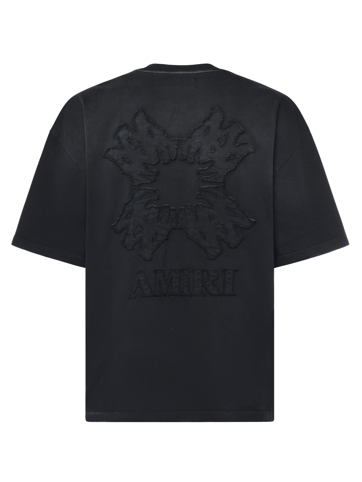 T-shirt Ma Quad con logo AMTOJR1029 001 AMIRI 