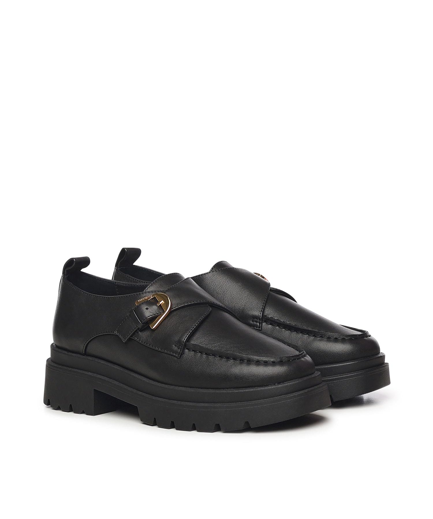 Monk strap Astrid Vintage in pelle E4TD0380101 001 COCCINELLE 