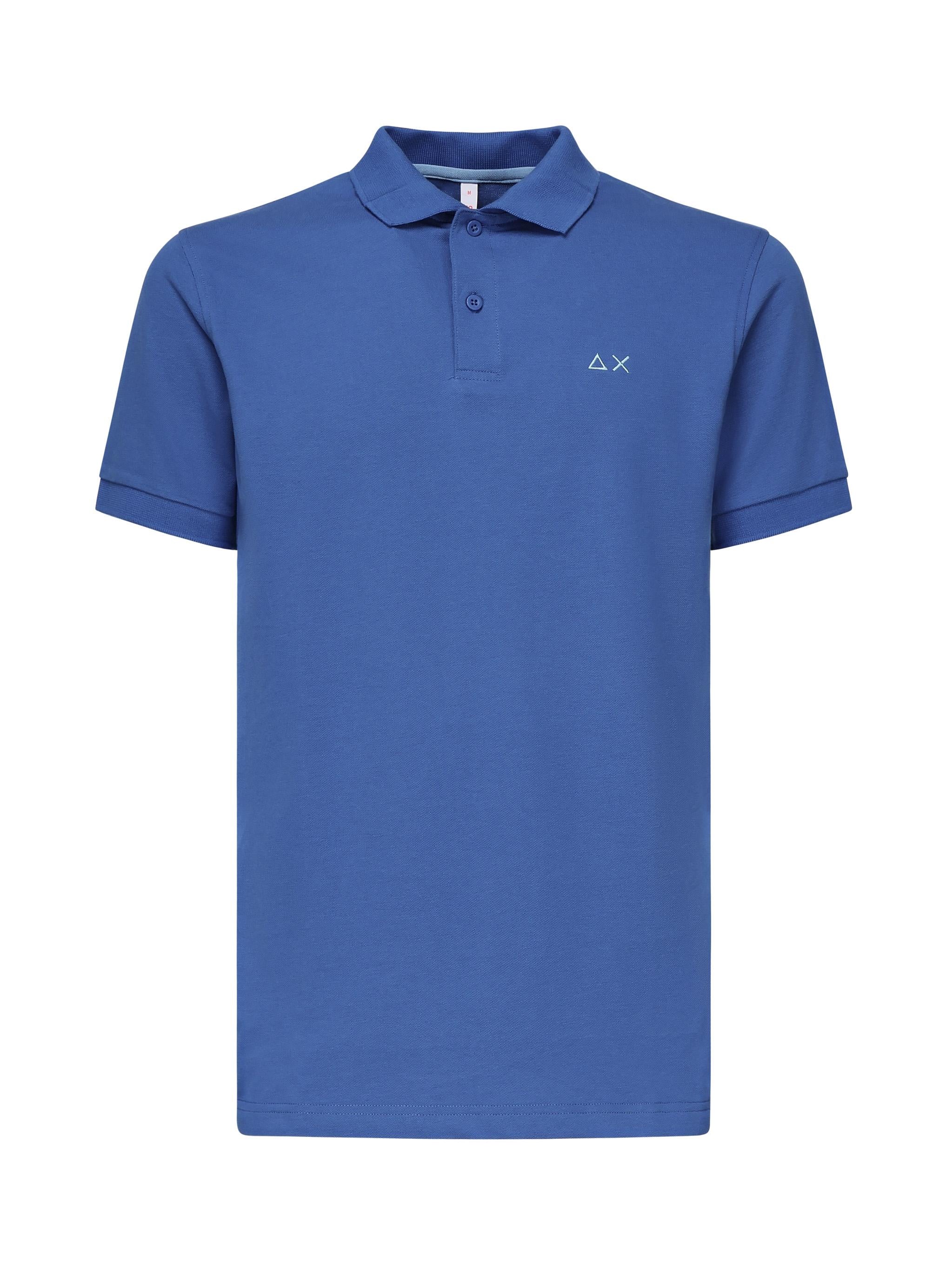 Polo con logo ricamato<BR/> A35109 58 SUN 68 