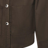 Camicia Tobhias in lana TOBHIAS BRONZO GIULIANO GALIANO 