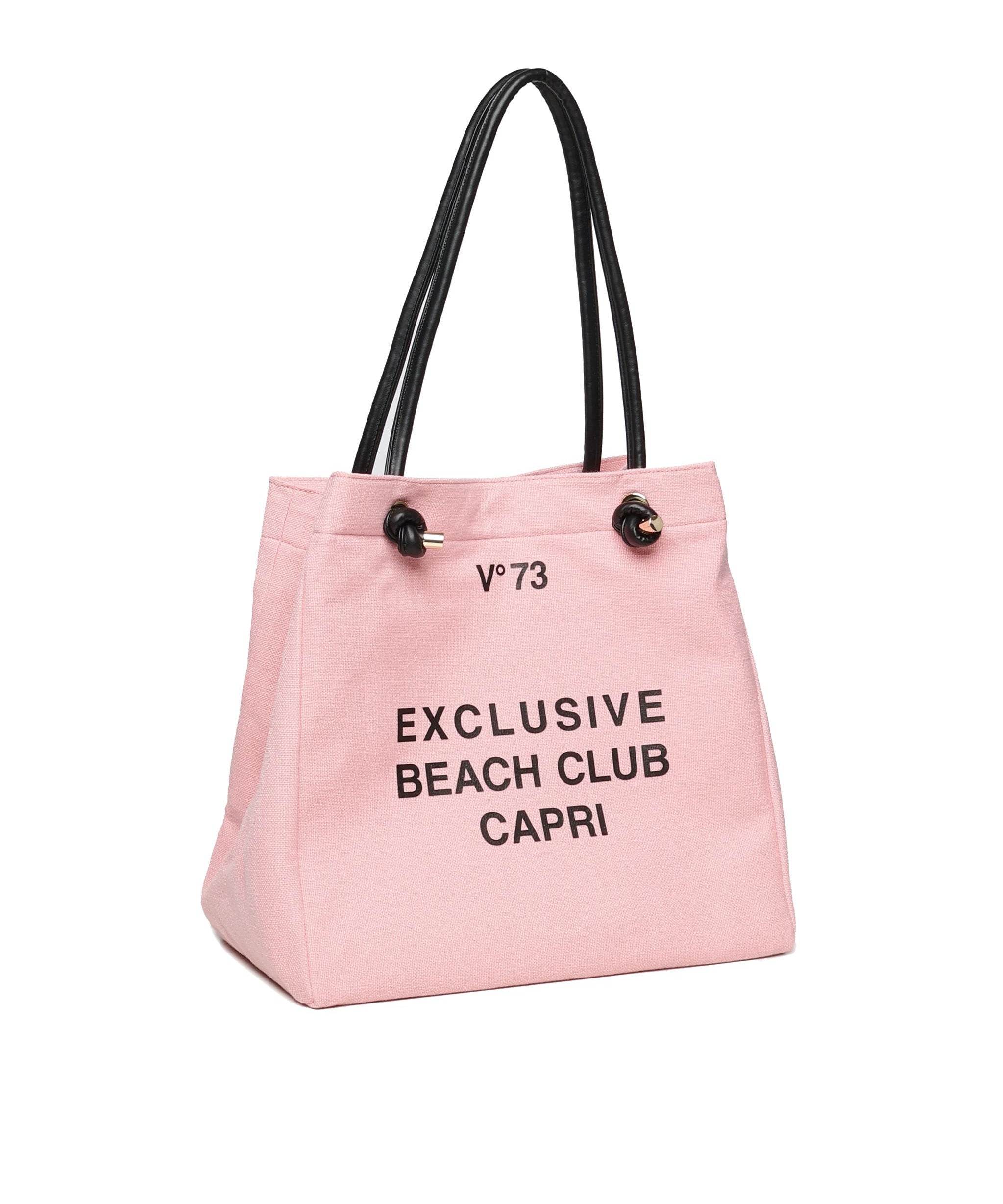 Borsa shooping Beach Club 73BS92701 BEACH CLUBROSA/NERO V° 73 