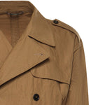 Trench in cotone effetto stropicciato G057JT HUMWDM0453 DOLCE & GABBANA 
