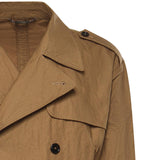 Trench in cotone effetto stropicciato G057JT HUMWDM0453 DOLCE & GABBANA 