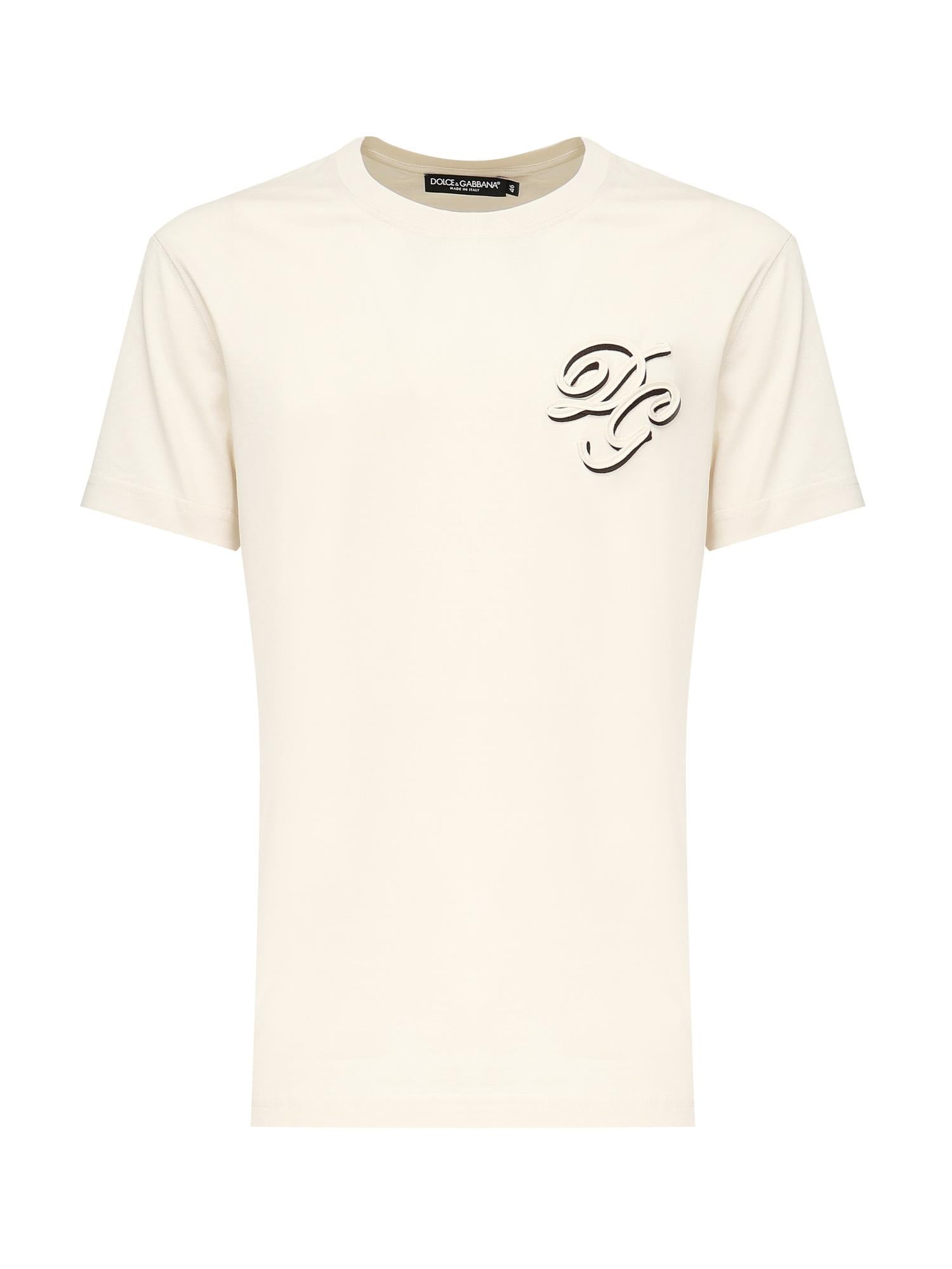 T-shirt con logo<BR/> G8RN8Z G7PJ0A4567 DOLCE & GABBANA 