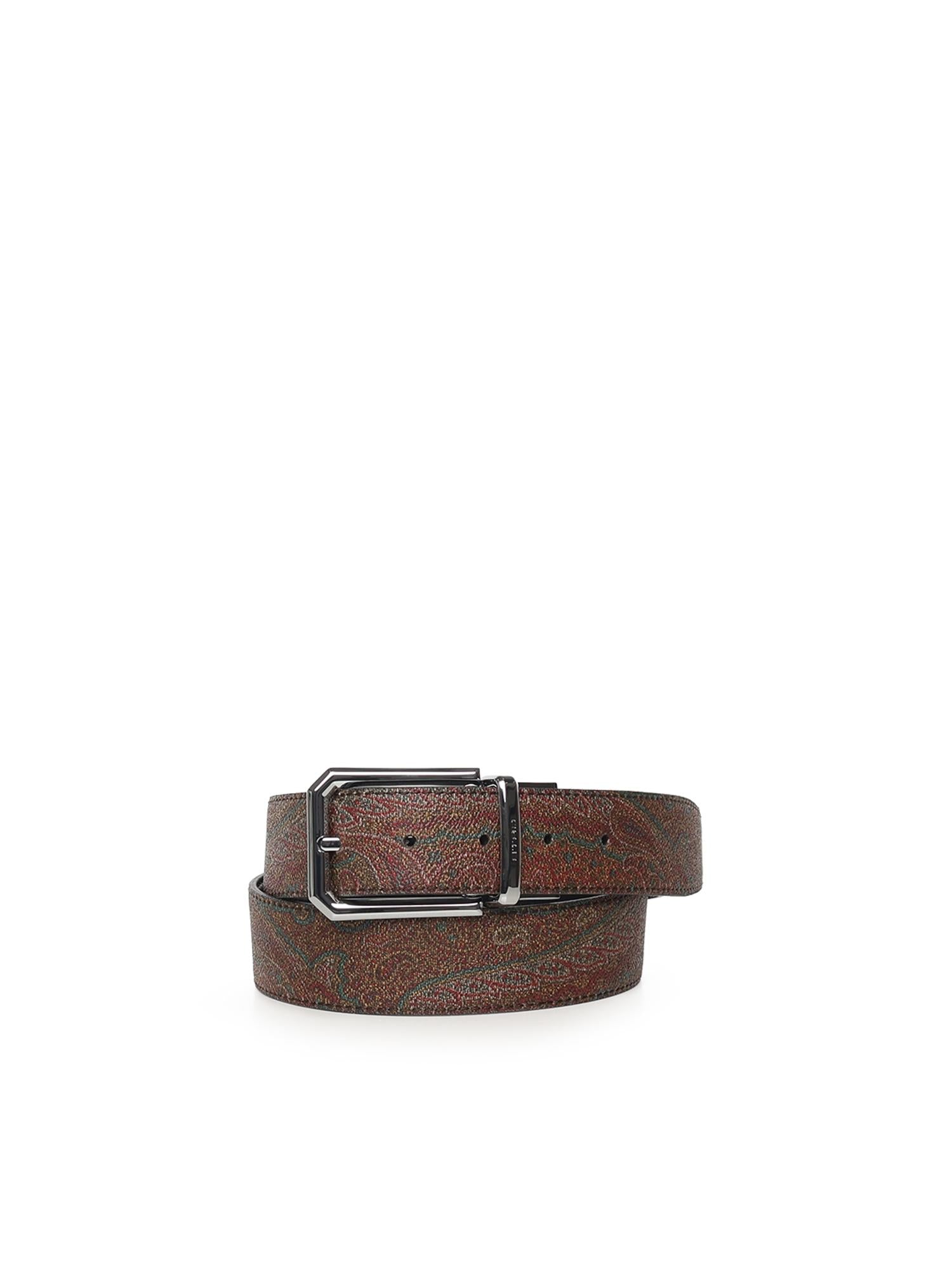 Cintura in pelle double-face MP3C0002 AA077M0019 ETRO 