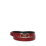 Cintura reversibile e regolabile Gancini<BR/> 23A565 780393826 FERRAGAMO 