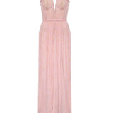 Abito in pizzo con ruches sullo scollo 80AJO490 N0789495 GENNY 