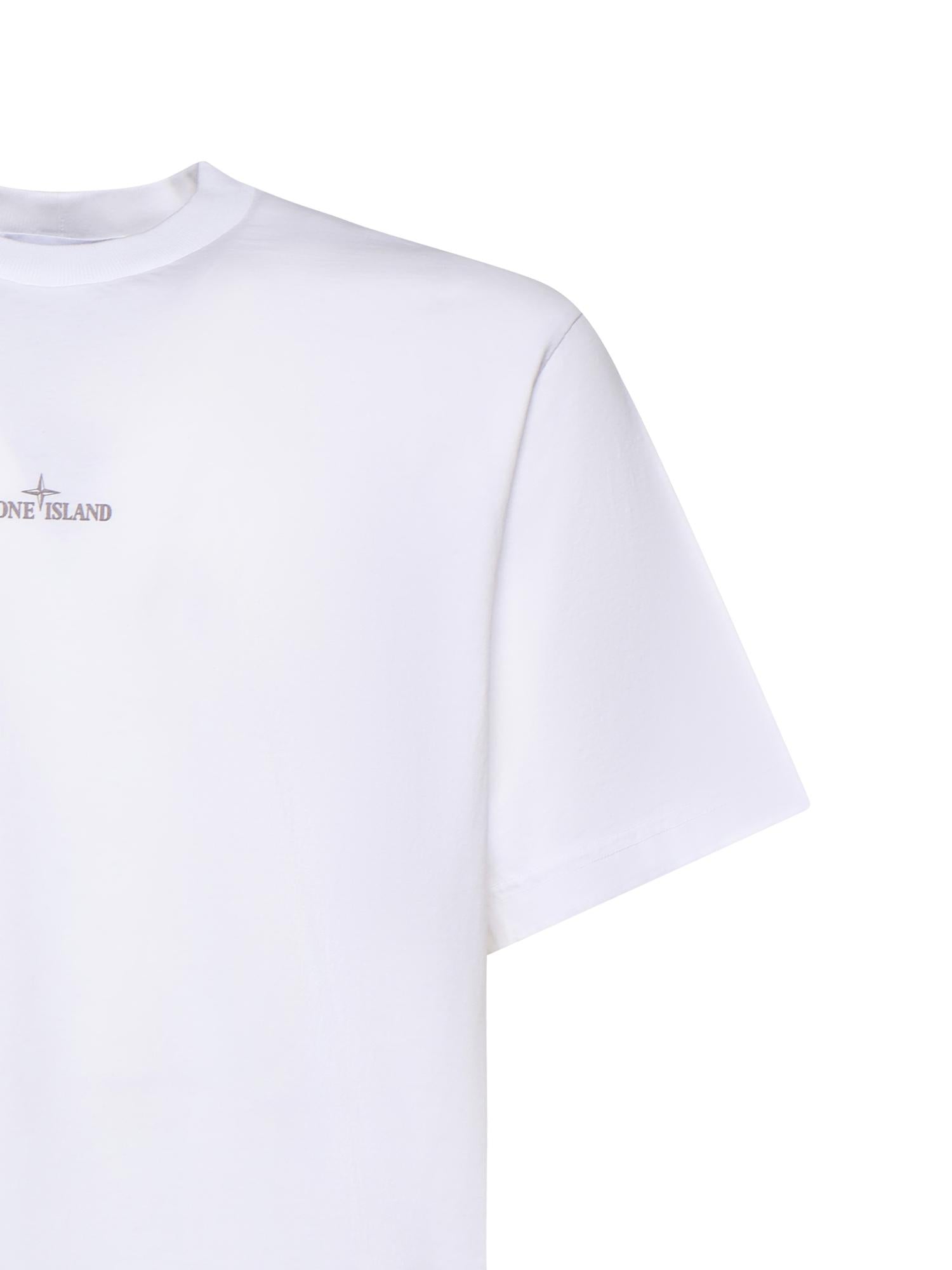 T-shirt con stampa 'Carlo' L1S152100001 S0374V0001 STONE ISLAND 
