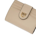 Portafoglio in pelle con logo 103610 A0F1C50Q PINKO 