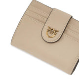 Portafoglio in pelle con logo 103610 A0F1C50Q PINKO 