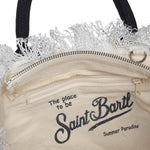 Borsa Colette in canvas con frange COL0001 02587L MC2 SAINT BARTH 