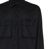 Camicia in lana vergine G5MD1T FU21QN0000 DOLCE & GABBANA 