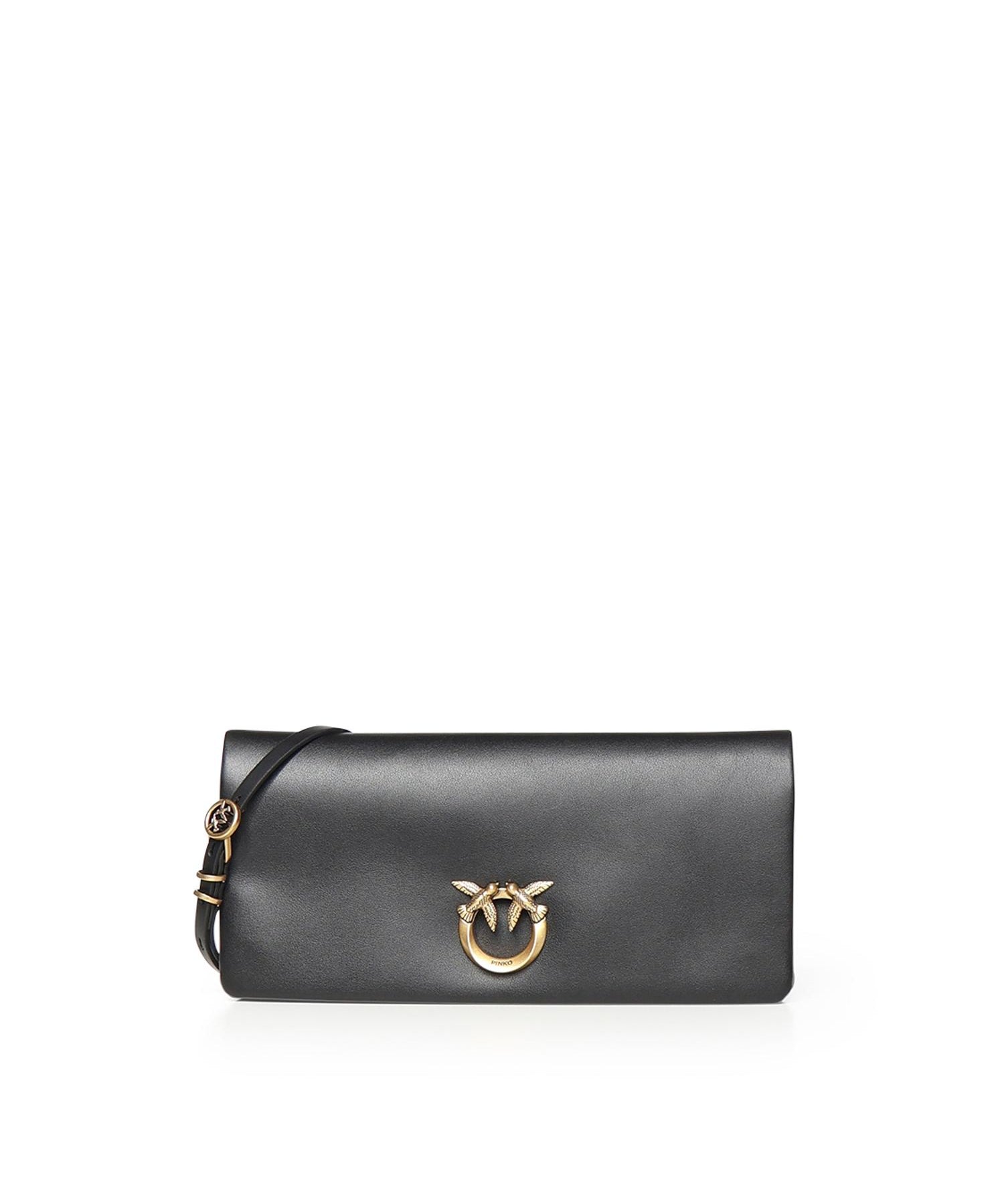 Pochette Love Bag Click Soft Horizontal in pelle 106022 A0QOZ99Q PINKO 